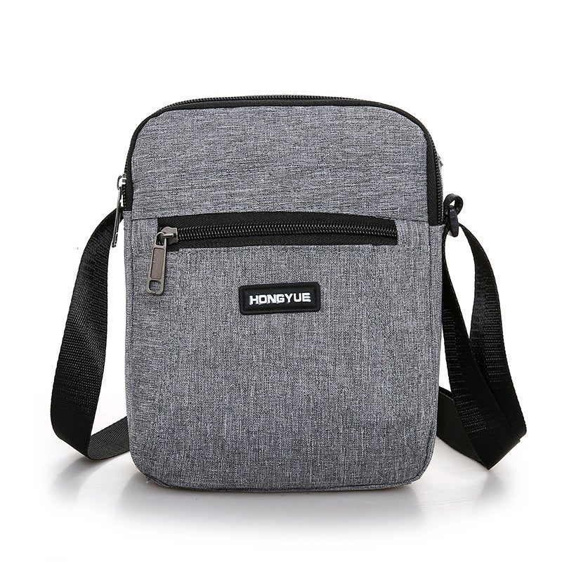 New Mens Casual Shoulder Bag Lightweight Nylon Crossbody Outdoor Satchel Blue - Image 2