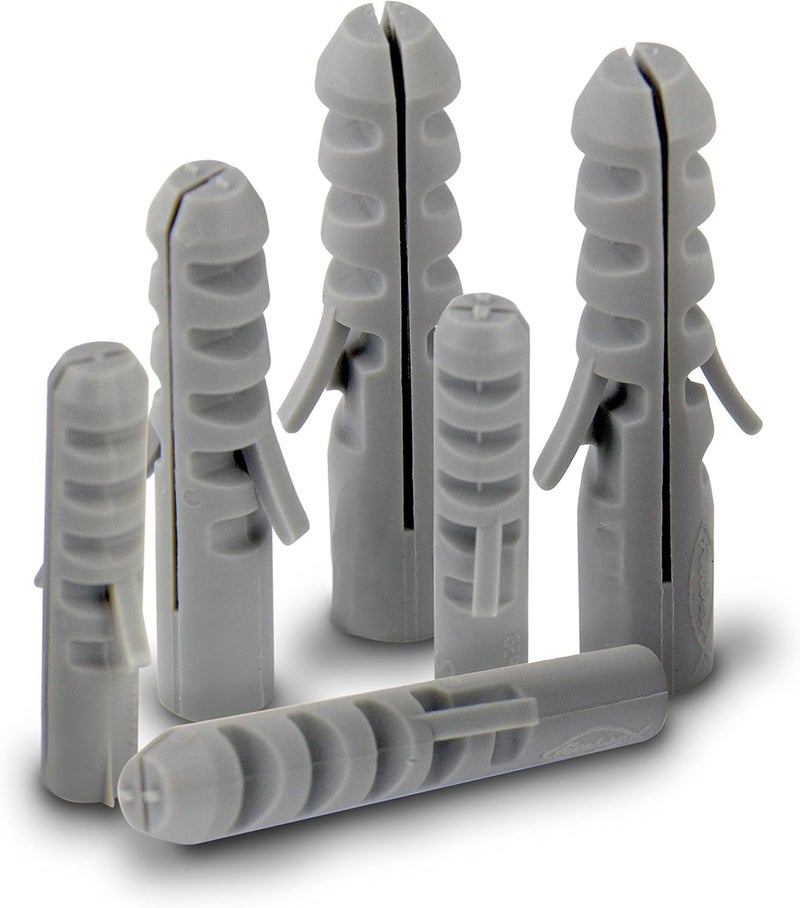 Grey Fisher Wall 14mm – Heavy Duty Anchor for Screws (100Pieces)