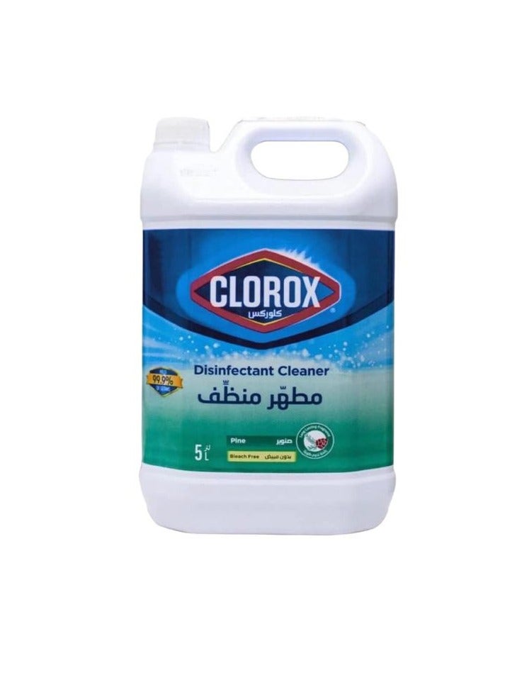Clorox Multi-purpose cleaner and disinfectant, pine scent, without bleach, 5 liters - Image 3