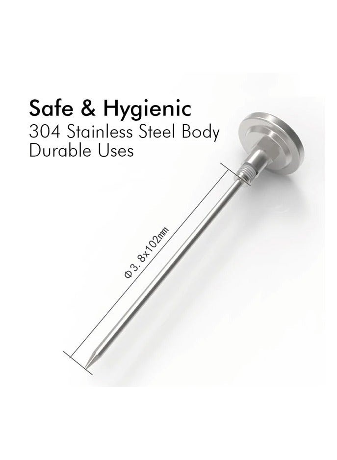 كافيه Portable Coffee and Milk Thermometer for Home and Outdoor Use Accurate Temperature Measurement Tool - Image 5