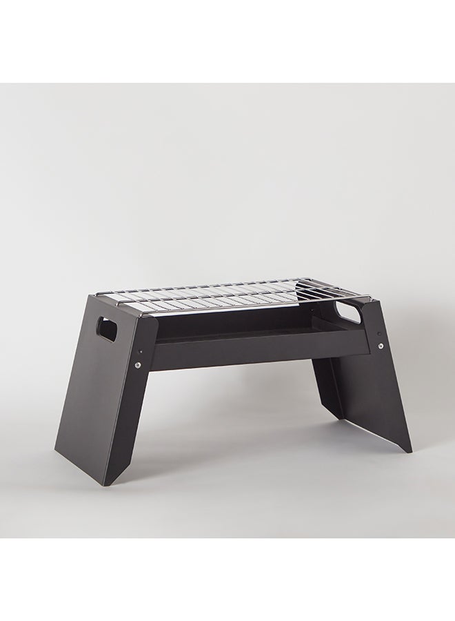 Home Box BarbeQ Charcoal Rectangle Griller 24.4x48.3x4.5 cm  - Image 5