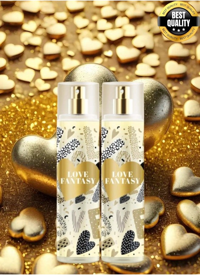 Fabiola - 2 Pieces Love Fantasy Body Mist 250ML - Image 1