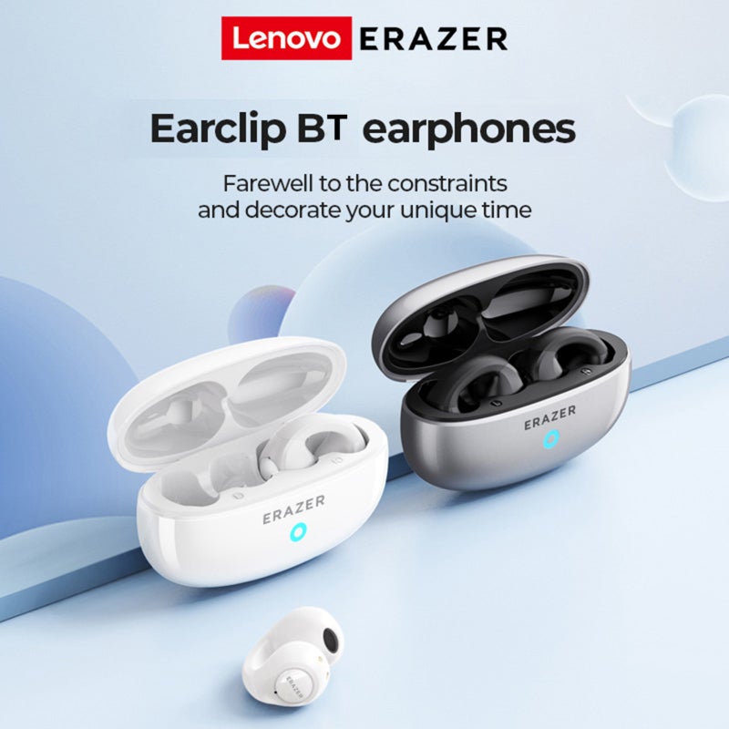 Erazer Open Ear Clip Headphones Wireless Earbuds BT 5.4 With Crystal-Clear Sound - Noise Canceling Mic For Sports Outdoor Awareness - Image 2