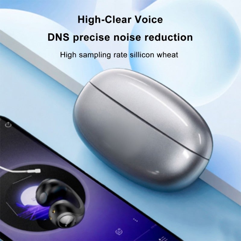 Erazer Open Ear Clip Headphones Wireless Earbuds BT 5.4 With Crystal-Clear Sound - Noise Canceling Mic For Sports Outdoor Awareness - Image 5