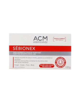 Acm, Sebionex, Purifying Bar, For Acne-Prone, Combined To Oily Skin - 100 Gm - pzsku/Z83BC6C84B12C3FC50716Z/45/_/1738790060/4f202874-f764-4013-b49c-d2dd4a249dd3