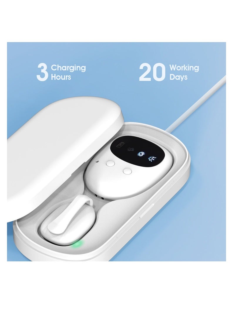 ماكدو jyx-735 سبليت نوع إنذار التبول للمسنين والأطفال الصغار شحن لاسلكي إنذار التبول السرير الصوت والاهتزاز - Image 5