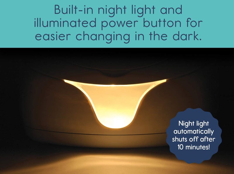 hiccapop Baby Wipe Warmer and Baby Wet Wipes Dispenser | Baby Wipes Warmer for Babies | Diaper Wipe Warmer with Changing Light - Image 4