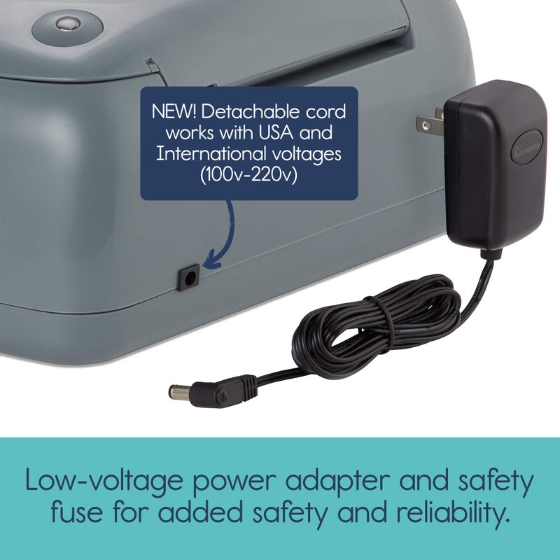 hiccapop Baby Wipe Warmer and Baby Wet Wipes Dispenser | Baby Wipes Warmer for Babies | Diaper Wipe Warmer with Changing Light - Image 5