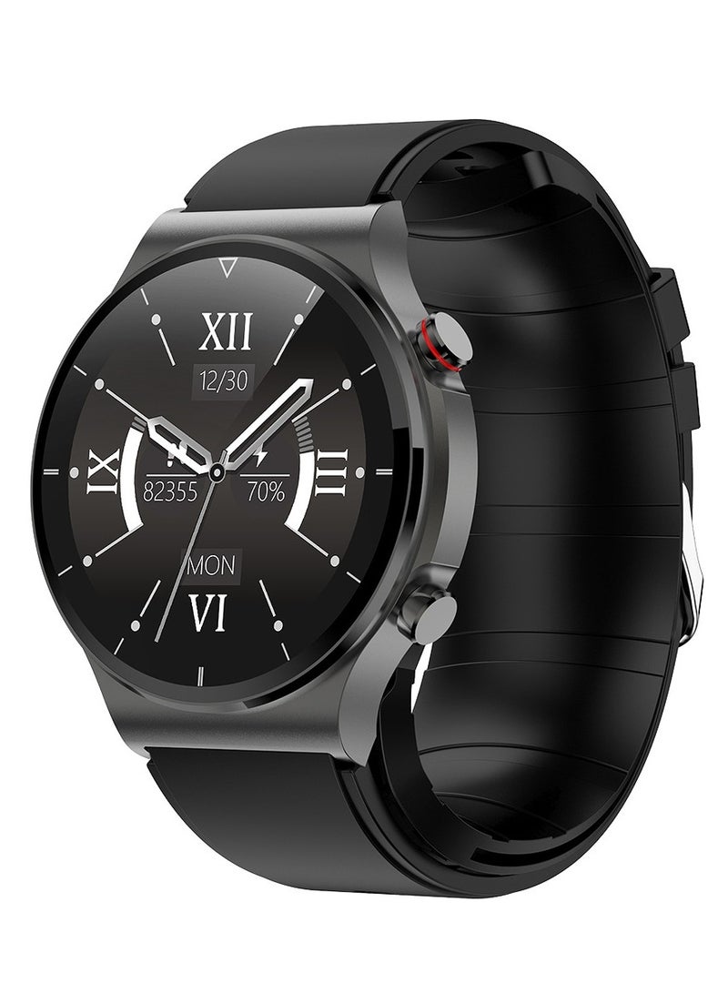 AROAQ Smart Watch, Elegant S2 Air Pump Airbag Type Smart Watch, Multifunctional Activity Tracker Watch With  Blood Pressure, Blood Oxygen Blood Sugar Body Temperature And Heart Rate Monitoring, (Black) - Image 1