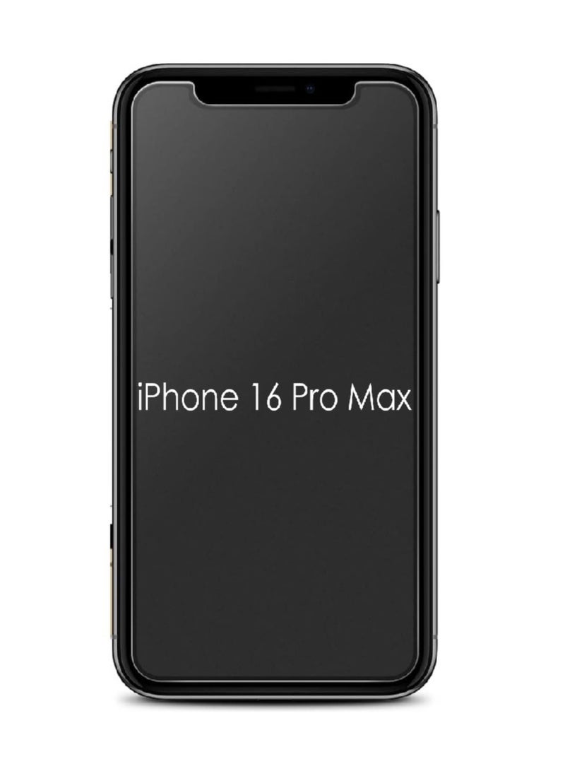 DUSALA Matte Ceramic Screen Protector for iPhone 16 Pro Max, 1 Pack, Matte, Anti-Spy, Full Adhesive, Flexible, [Not Glass], Full Adhesive Anti-Spy Flexible Case (iPhone 16 Pro Max) - Image 1