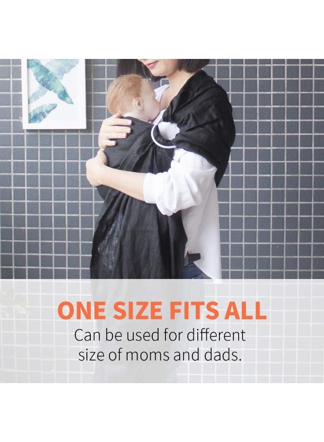Vlokup Baby Ring Sling Baby Carrier - Image 5
