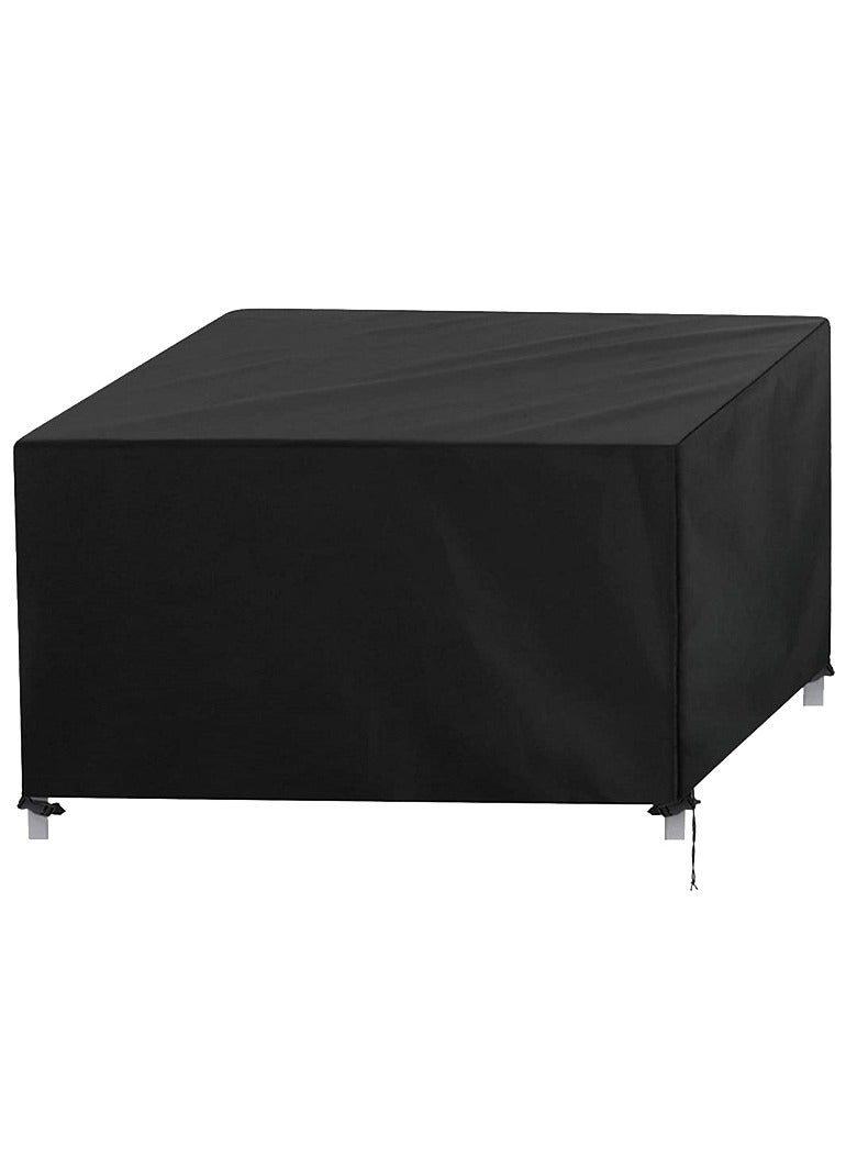 Generic Patio Furniture Cover, Outdoor Table Set, Sectional Sofa Cover, Patio Chair Covers，UV Resistant, Waterproof for Outside Furniture Black - Image 1