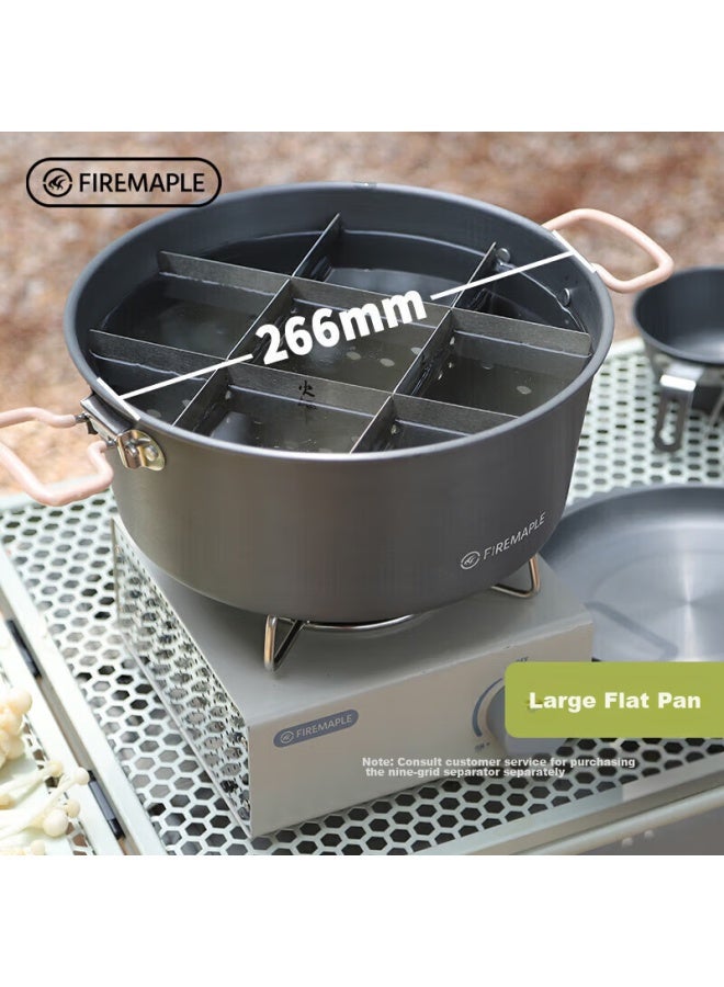 Fire-maple Feast Hot Pot Special Edition Outdoor Home Camping Equipment, Outdoor Cooking And Camping, Portable Stove, Hot Pot, Sichuan Stove, Kitchen Utensils, 3l Large Capacity With Foldable Handle - Image 3