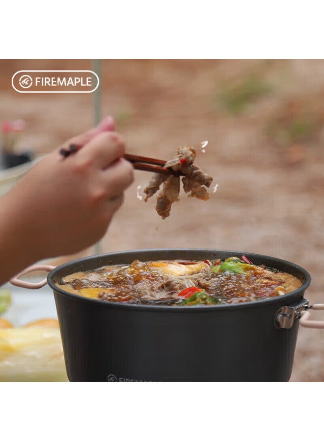 Fire-maple Feast Hot Pot Special Edition Outdoor Home Camping Equipment, Outdoor Cooking And Camping, Portable Stove, Hot Pot, Sichuan Stove, Kitchen Utensils, 3l Large Capacity With Foldable Handle - Image 5