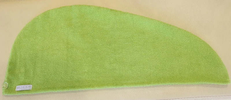 اندر هوم Buttoned Hair Drying Cap Curl Head Towel Hair Drying Cap