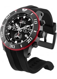 Invicta Men 19825 Pro Diver Analog Display Swiss Quartz Black Watch Black Diver Quartz Movement  - Image 2