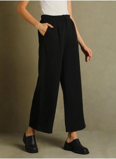 Dennis Lingo Black Pants For Women  - Image 2