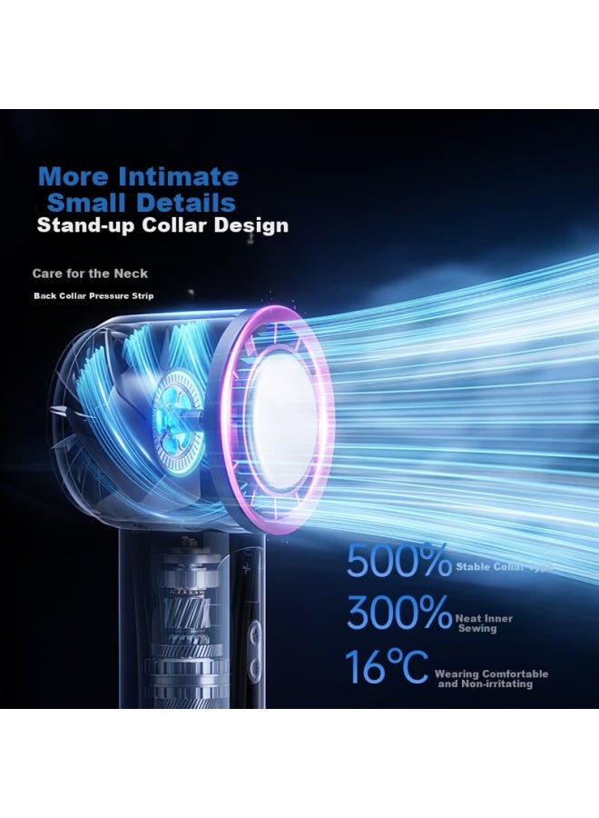 Miniso Portable Handheld Mini Fan Cooling Fan Mini Electric Fan Portable Rechargeable Silent Mini Air Conditioner - Image 2