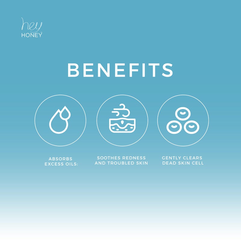 Hey Honey Skincare Be Clear - Acne Spot Treatment Overnight, Pimple Drying Lotion, Use Over Zits Whitehead & Blemishes 1 OZ - Image 4