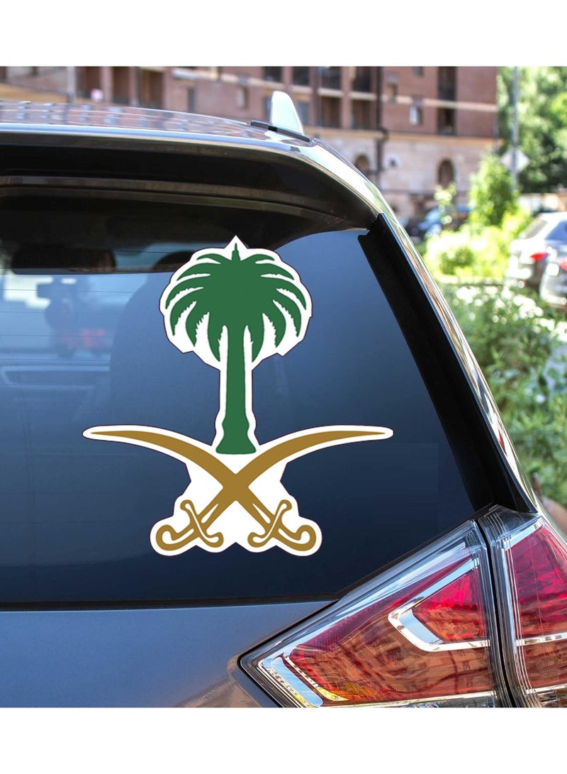 دروبلايت ١٠ قطع من ملصقات المملكة العربية السعودية للمناسبات والكمبيوتر المحمول والسيارات واليوم الوطني والسفر والحفلات - Image 2