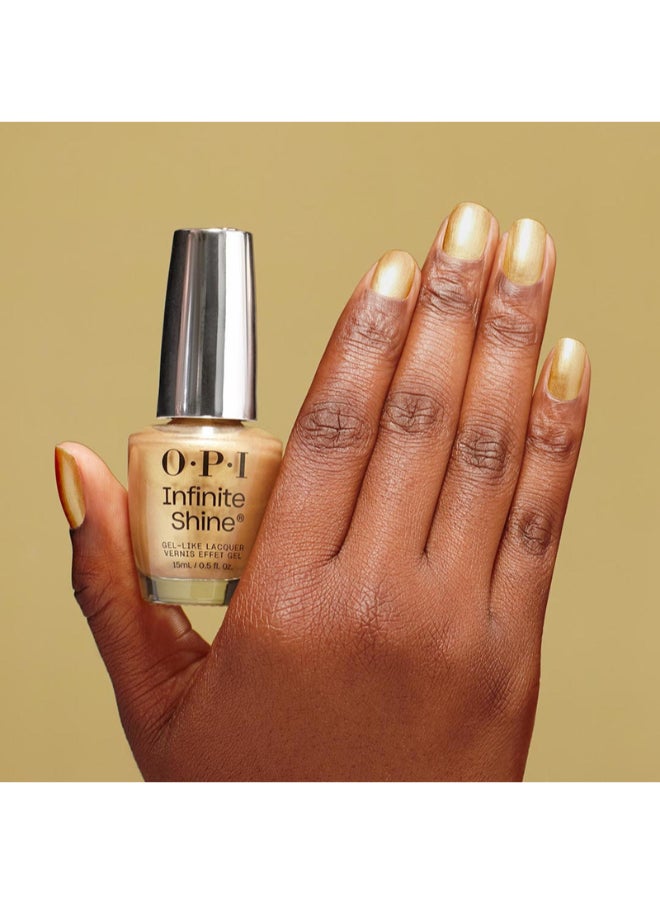 OPI Infinite Shine - 24/7 Carat, Metallic Gold, 15Ml  - Image 5