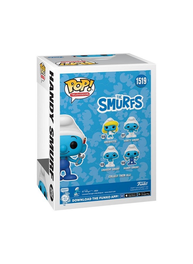 Funko POP! TV: Papa Smurfs - Handy Papa Smurf - Smurfs - Collectable Vinyl Figure - Gift Idea - Official Merchandise - for Kids & Adults - TV Fans - Model Figure for Collectors and Display - Image 3