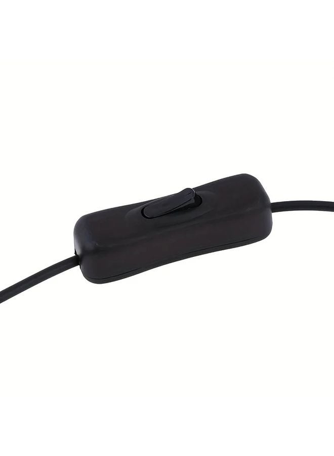 1pc USB Cable With On Off Switch 39 37inch Extension Cord For Fans Lamps - Image 5