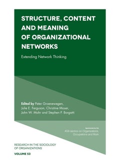 Structure, Content and Meaning of Organizational Networks: Extending Network Thinking  - Image 1
