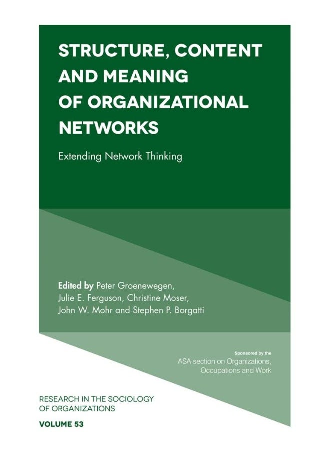 null - Structure, Content and Meaning of Organizational Networks: Extending Network Thinking - Image 1