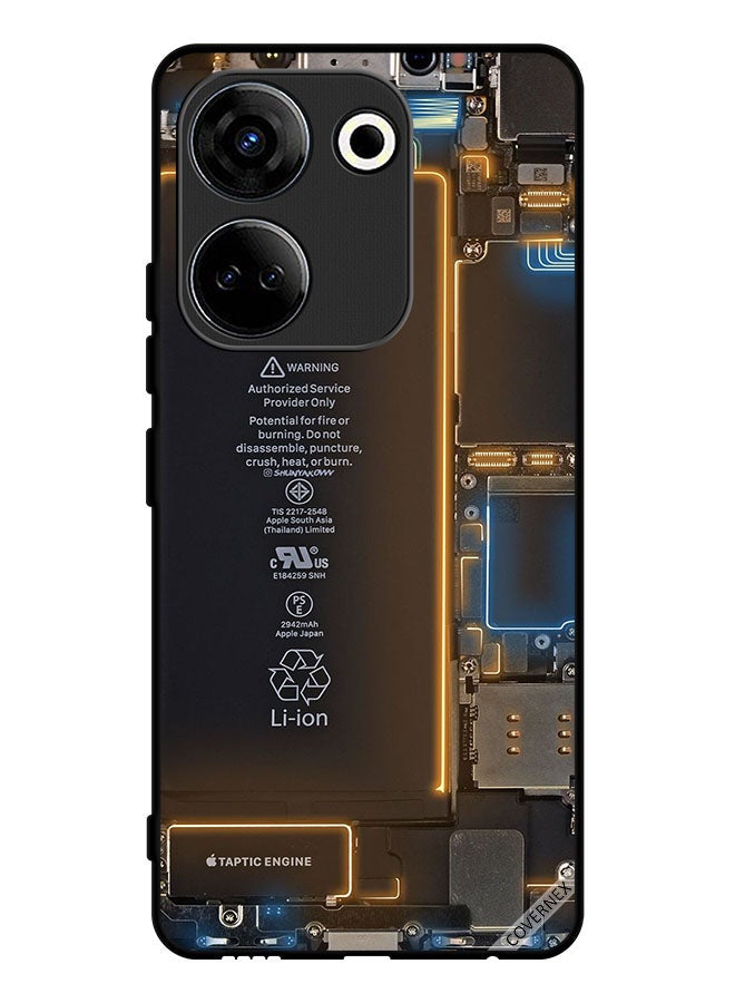 Covernex Protective Case Cover For Tecno Camon 20 Phone Back Inside Pattern - Image 1