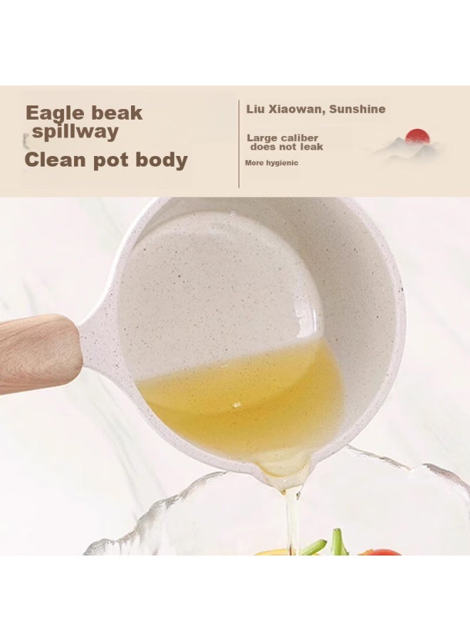 Dipple Dipuer Maifanshi Hot Oil Mini Pan, Non-Stick Frying Pan For Home Use, Oil-Splashing Pan, Mini Frying And Cooking Pan - Image 5