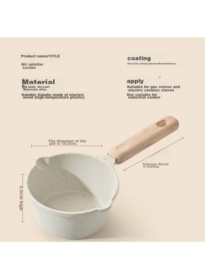 Dipple Dipuer Maifanshi Hot Oil Mini Pan, Non-Stick Frying Pan For Home Use, Oil-Splashing Pan, Mini Frying And Cooking Pan - Image 2