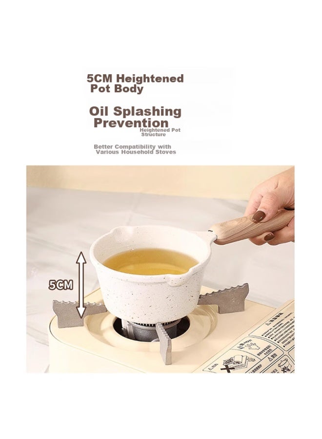 Dipple Dipuer Maifanshi Hot Oil Mini Pan, Non-Stick Frying Pan For Home Use, Oil-Splashing Pan, Mini Frying And Cooking Pan - Image 4