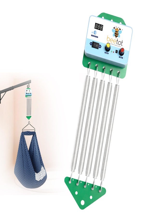 beetot Stainless Steel Baby Automatic Cradle Spring, Automatic Jhula Spring, Capacity Upto 15 Kg, New Born Baby (Infant) Adjustable Speed and Music - Image 1