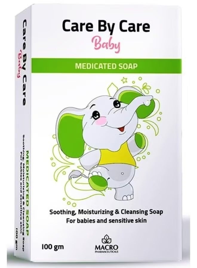 Macro Care by Care baby Medicated Soap 100g - Image 1