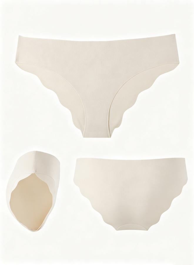 Take Two Beige Seamless Brief - Image 3