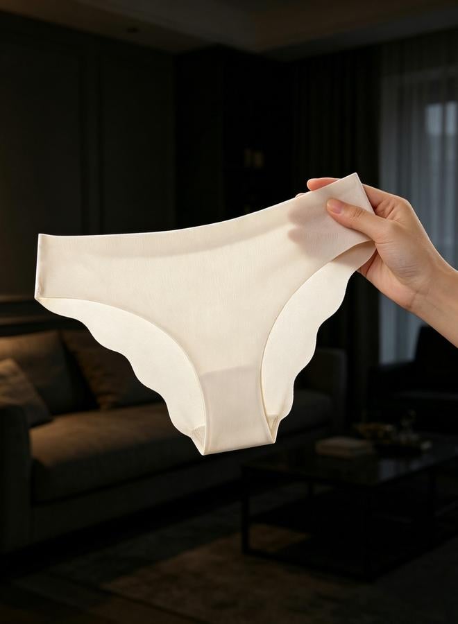 Take Two Beige Seamless Brief - Image 4