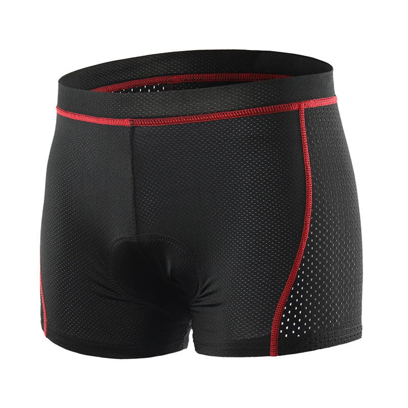 Men's Cycling Shorts with Silicone Pad, Breathable Quick-Dry - Image 1