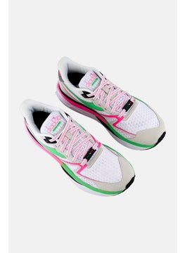 DIADORA Kids Girl Atomo V7000 Wide Lace Up Outdoor Shoes, White Combo  - Image 3
