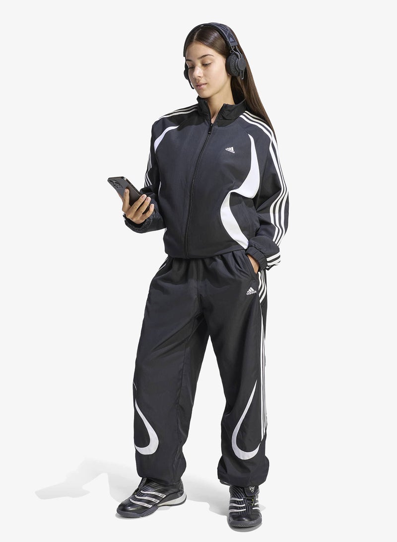 adidas Originals Youth Teamgeist Loose Trackpants - Image 5