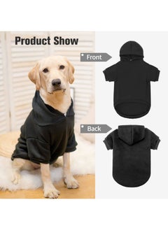 BINGPET Dog Hoodies - Fleece Lined Fall Dog Puppy Sweatshirt Soft Warm Sweater Winter Hooded Clothes for Small Medium Large Dogs & Cats  - Image 5