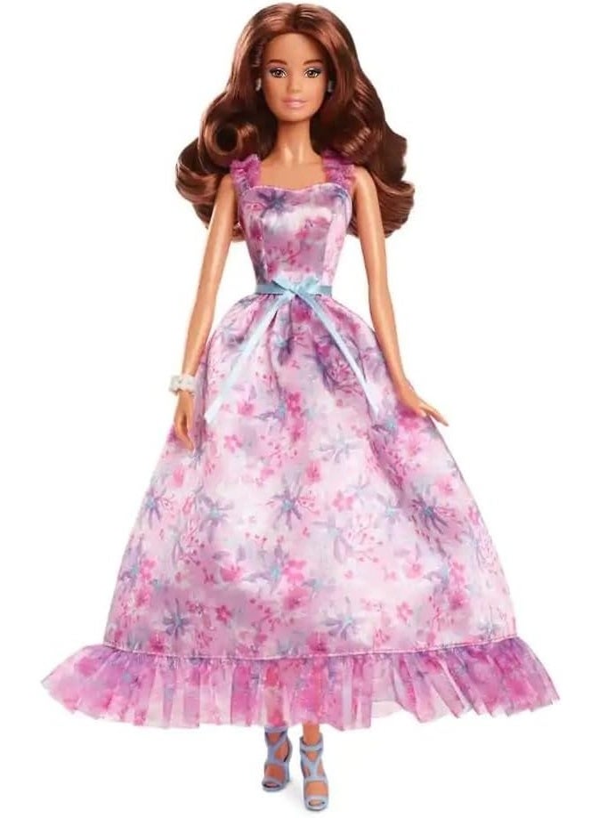 Barbie Signature Birthday Wishes Doll in Lilac Dress with Giftable Packaging - Image 2