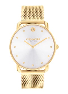 Women's Analog Round Shape Stainless Steel Wrist Watch 14504208 - 36 Mm