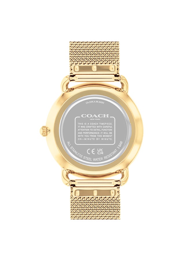 COACH - Women's Analog Round Shape Stainless Steel Wrist Watch 14504208 - 36 Mm - Image 1