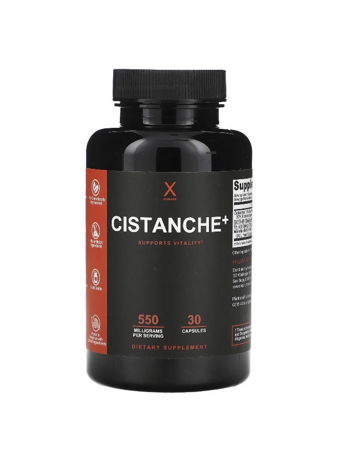 Humanx, Cistanche+, 550 mg, 30 Capsules (Packaging may vary) - Image 1