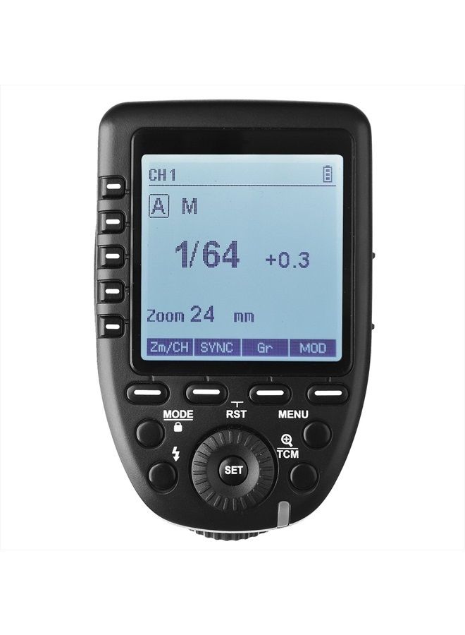 Godox Xpro-O for Olympus Panasonic TTL Wireless Flash Trigger 1/8000s HSS TTL-Convert-Manual Function Large Screen Slanted Design 5 Dedicated Group Buttons 11 Customizable Functions - Image 4