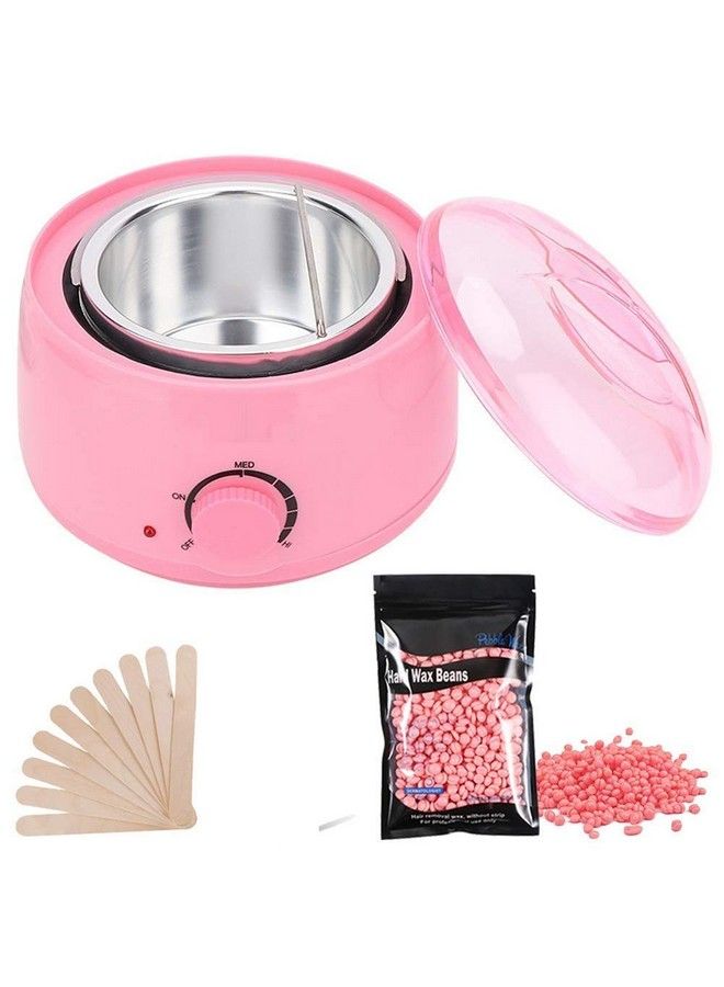 Big saving Waxing Kit Combo Wax Warmer Hot Wax Heater With Hair Removal Wax Beans(100G) And Wooden Chips For Hard And Waxing Kit For Women Multi Color - Image 2