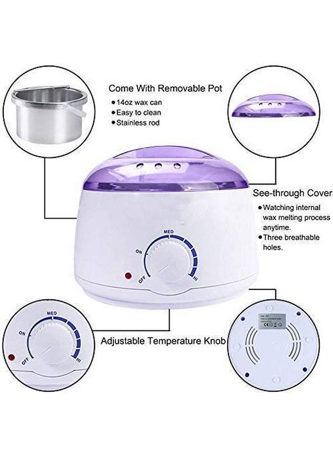 Waxing Kit Combo Wax Warmer Hot Wax Heater With Hair Removal Wax Beans(100G) And Wooden Chips For Hard And Waxing Kit For Women Multi Color - pzsku/Z83BE3BDA02BEA590ED80Z/45/_/1690021893/d0183c76-9751-41f5-b76d-0913ed13e30f