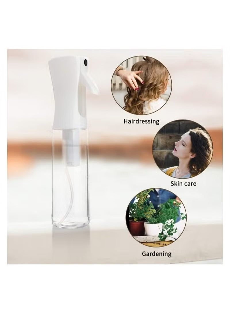 Water Spray Bottle for Hair 10oz, Large Ultra Fine Continuous for Hairstyling, Skin Care, Cleaning, Plants and Misting, Clear  - Image 4