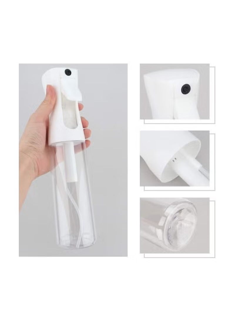 Water Spray Bottle for Hair 10oz, Large Ultra Fine Continuous for Hairstyling, Skin Care, Cleaning, Plants and Misting, Clear  - Image 5